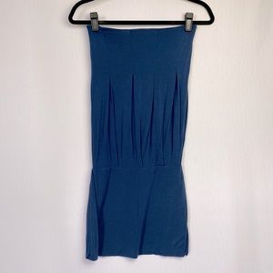 Indah strapless mini, navy blue, sz small